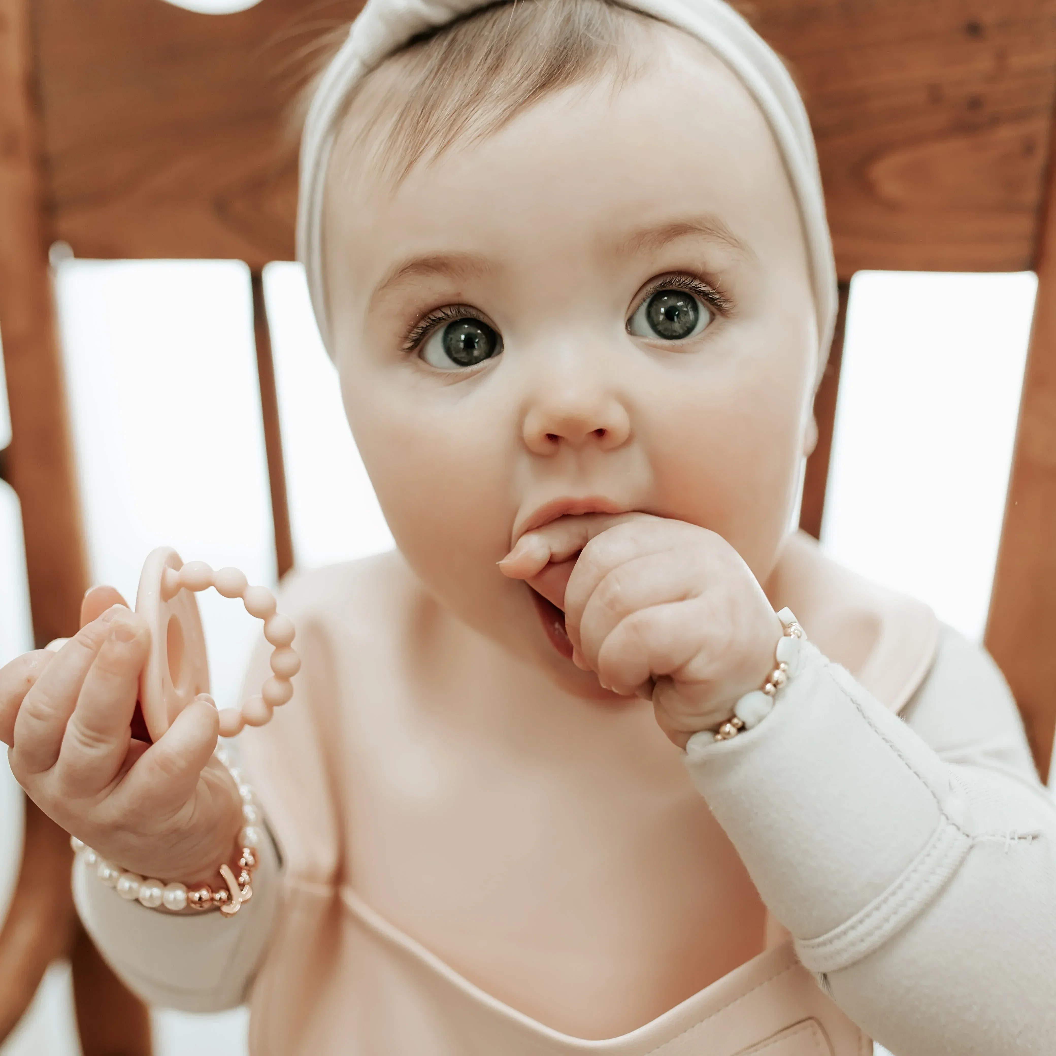 Classic - Set of Soft Vegan Leather Easy Clean Bibs 0-12 Months - Image 2