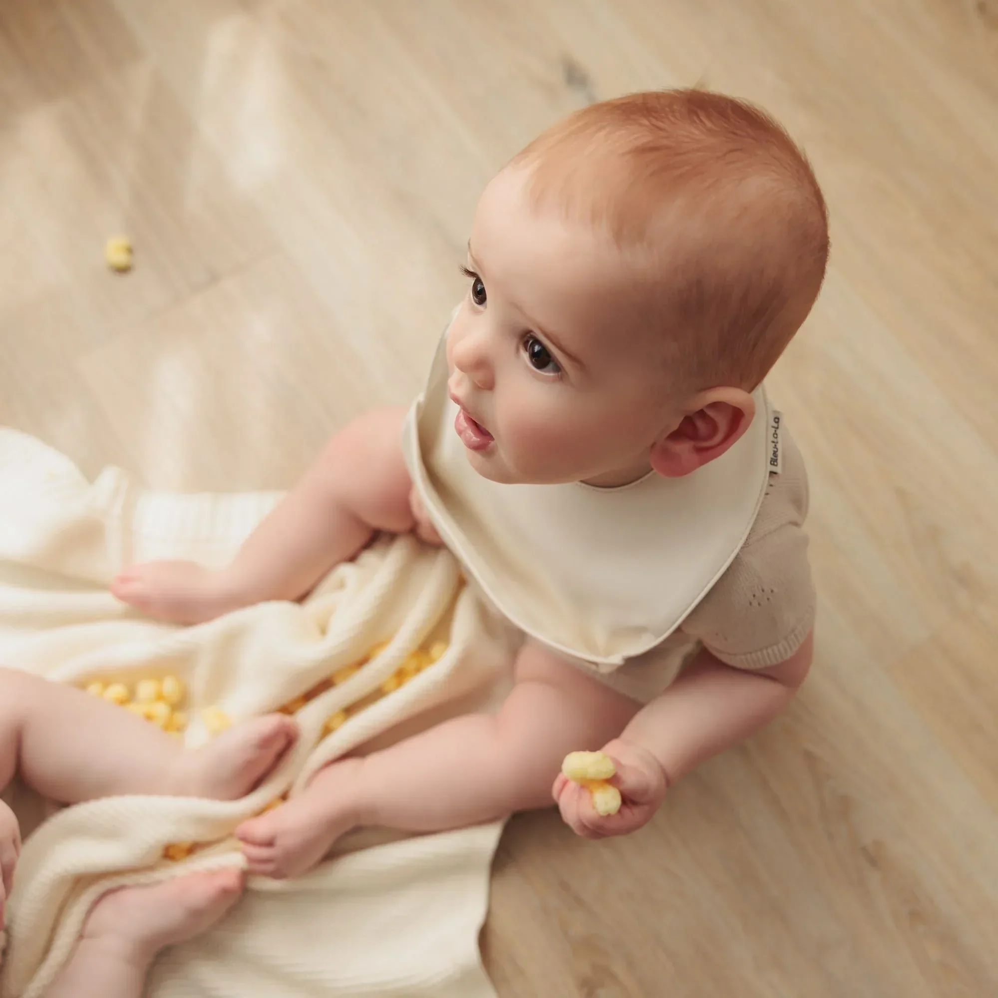 Classic - Set of Soft Vegan Leather Easy Clean Bibs 0-12 Months - Image 4