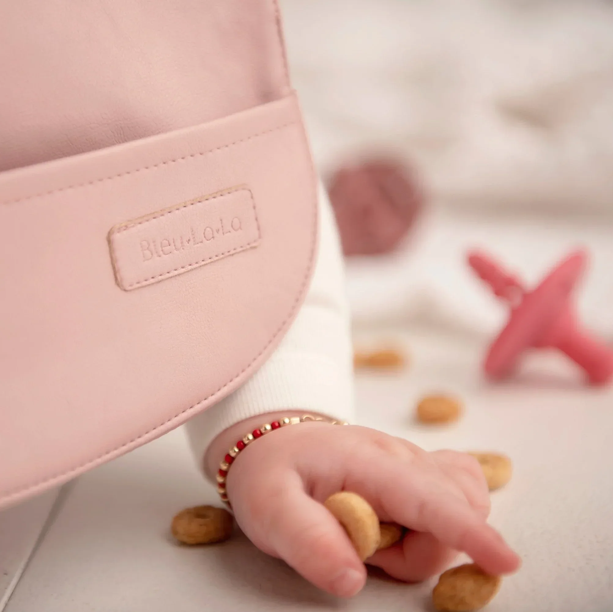 Classic - Set of Soft Vegan Leather Easy Clean Bibs 0-12 Months - Image 7