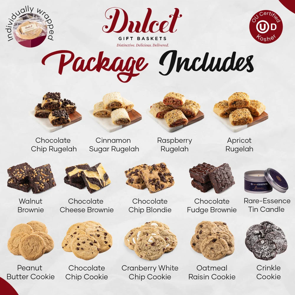 Classic Tin Treats Within Gift Basket - Image 12