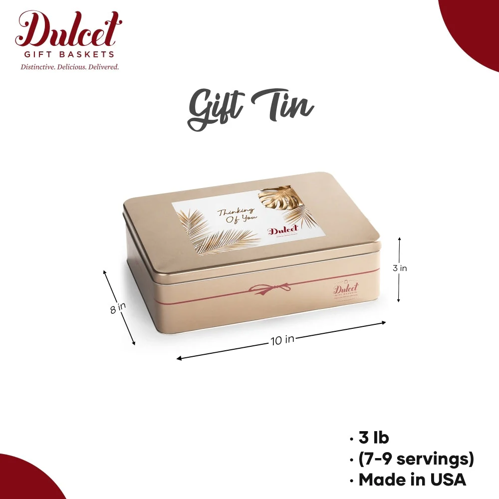 Classic Tin Treats Within Gift Basket - Image 8