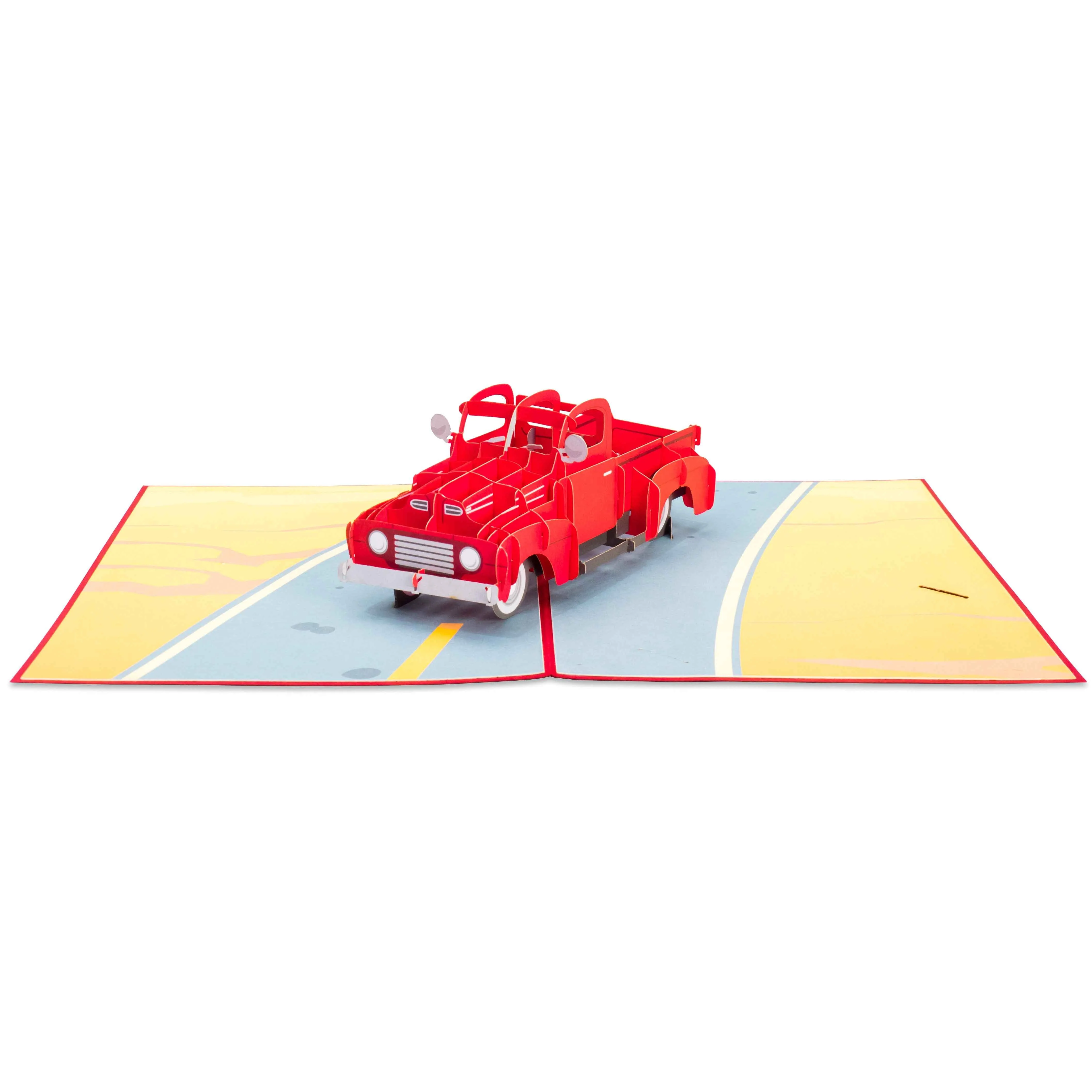 Classic Truck Pop Up Card - Image 4