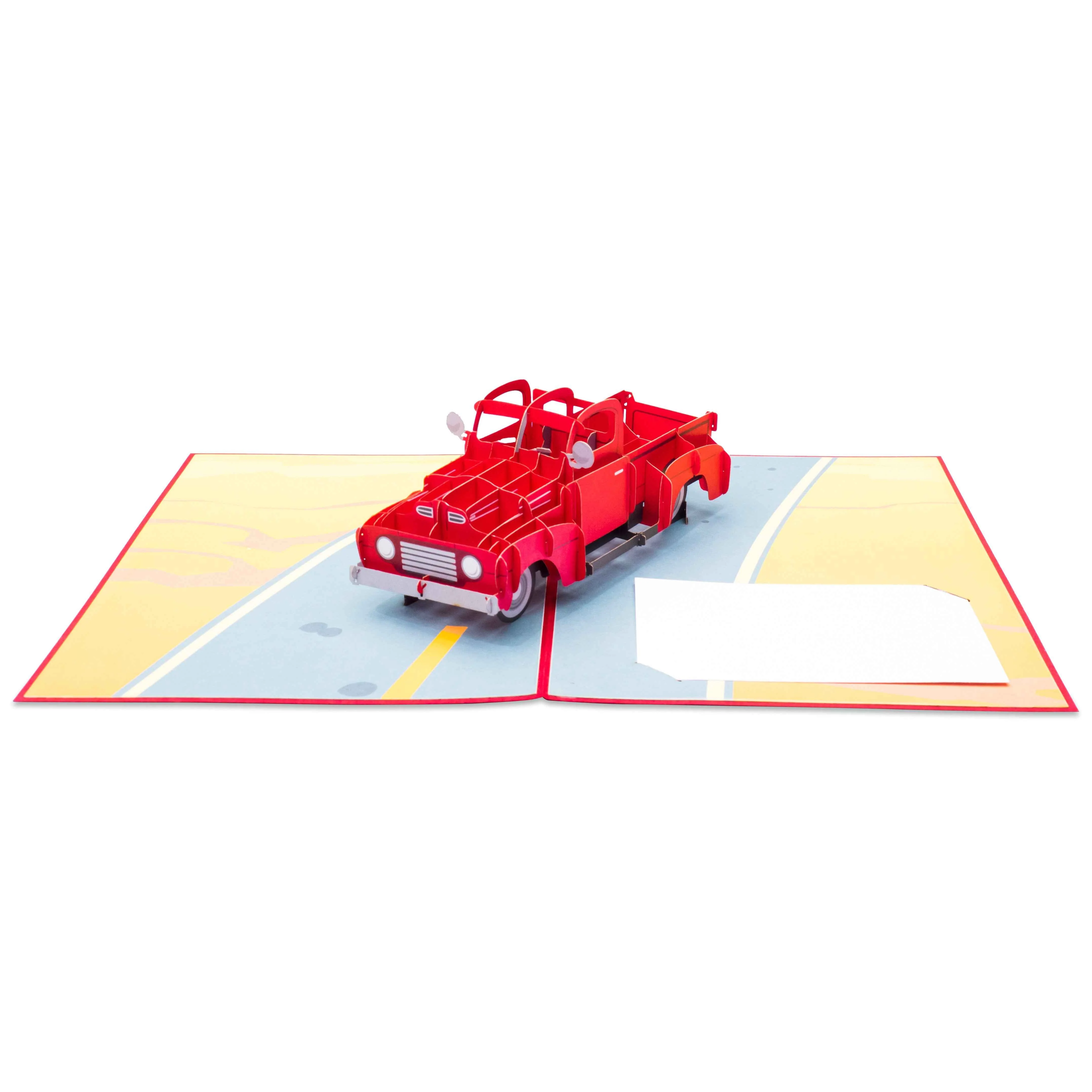 Classic Truck Pop Up Card - Image 5