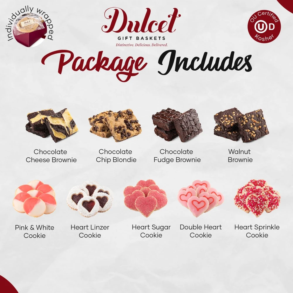 Classic Valentines Sweets Gift Basket - Image 6