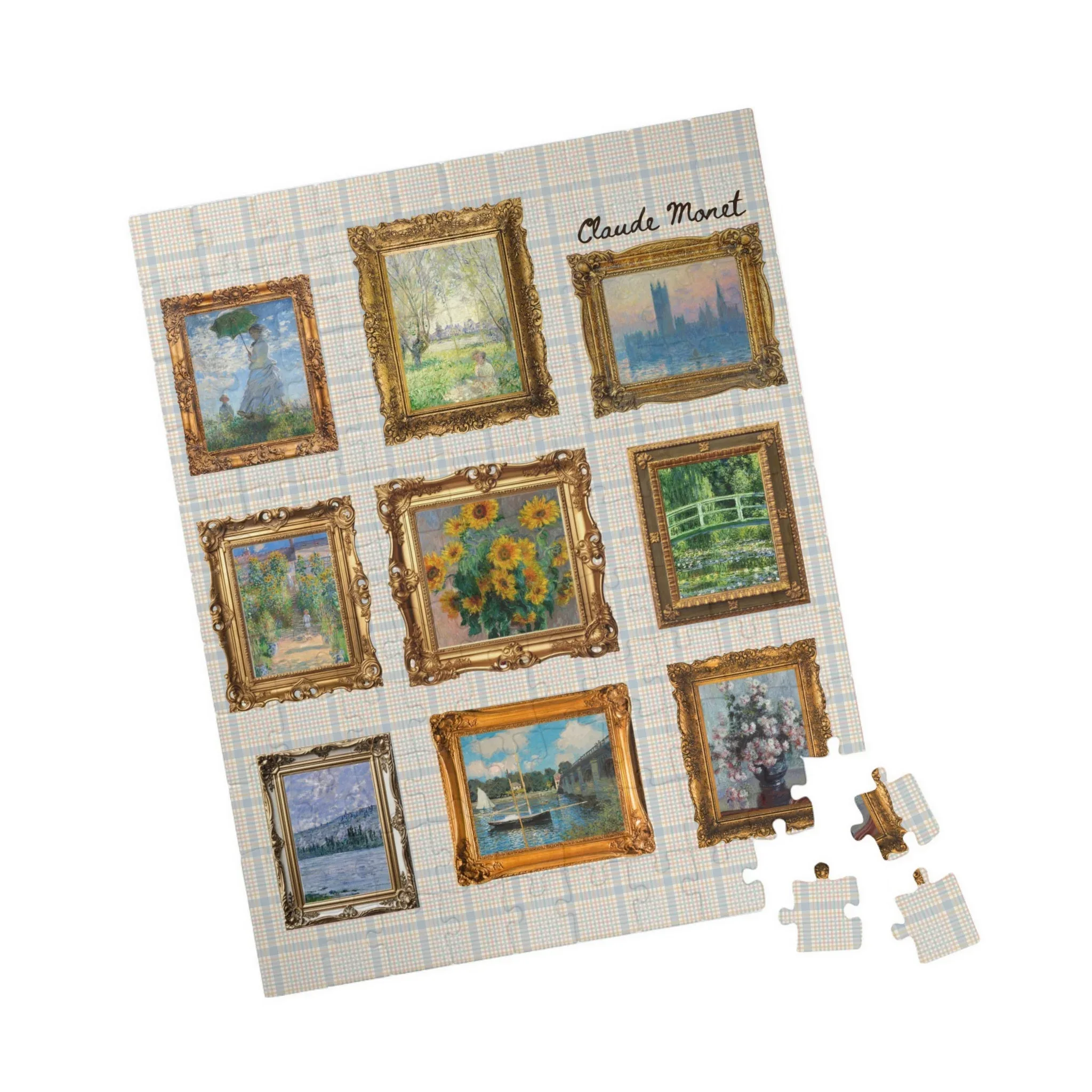 Claude Monet Paintings Puzzle - Image 3