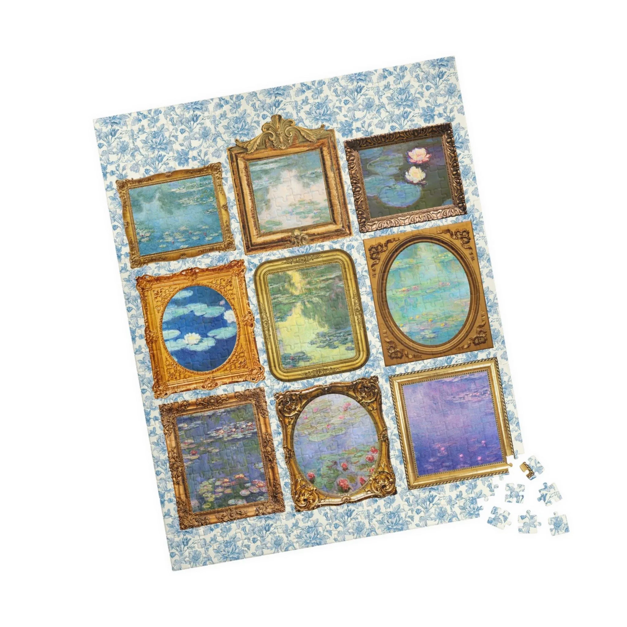 Claude Monet Water Lilies Art History Puzzle - Image 11