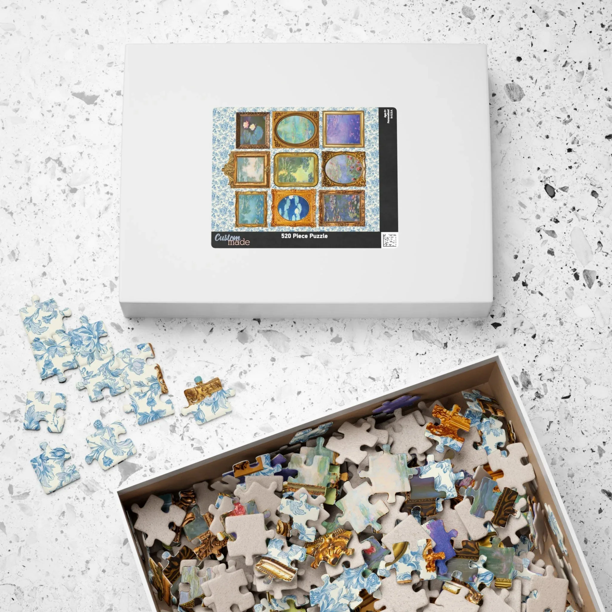 Claude Monet Water Lilies Art History Puzzle - Image 12