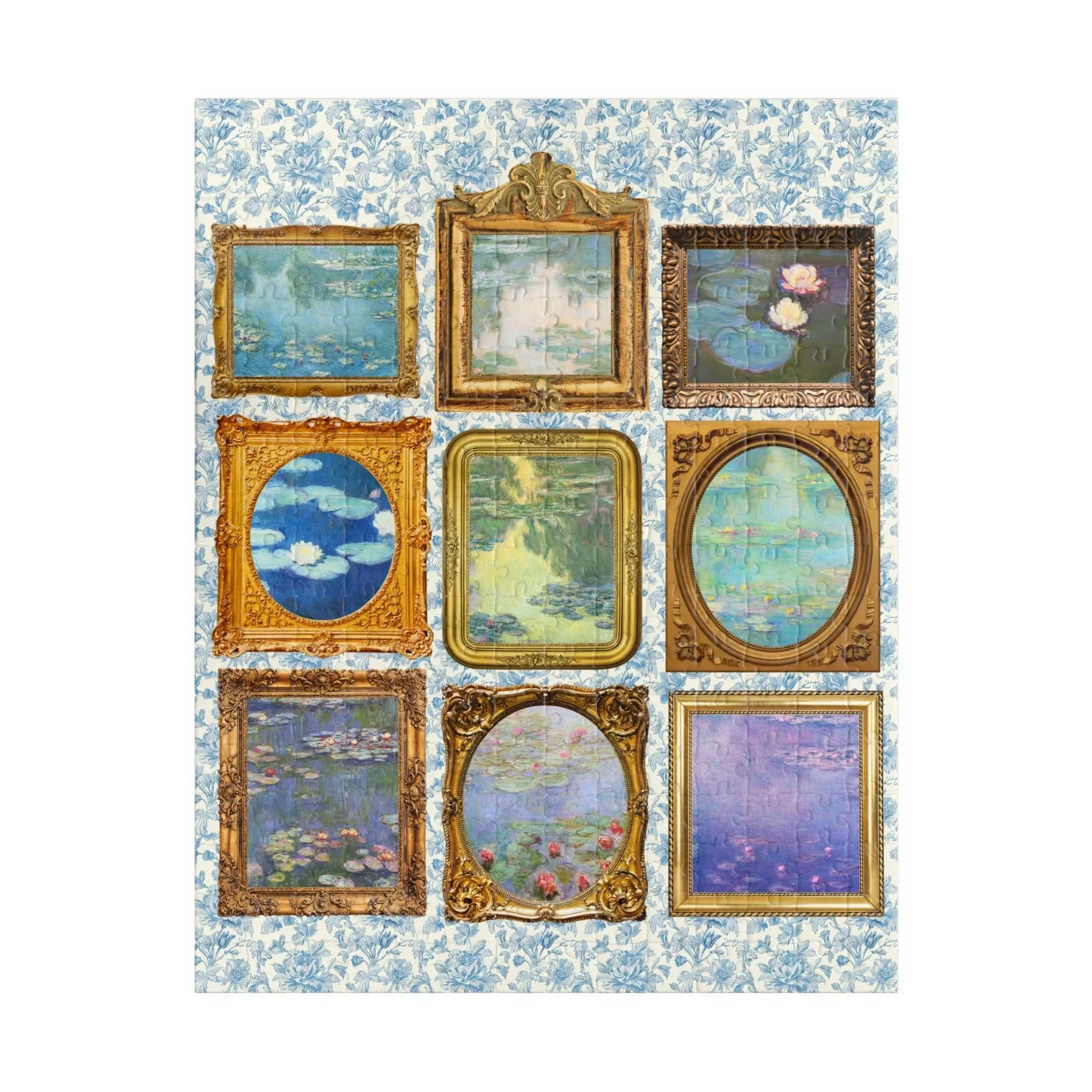 Claude Monet Water Lilies Art History Puzzle - Image 2