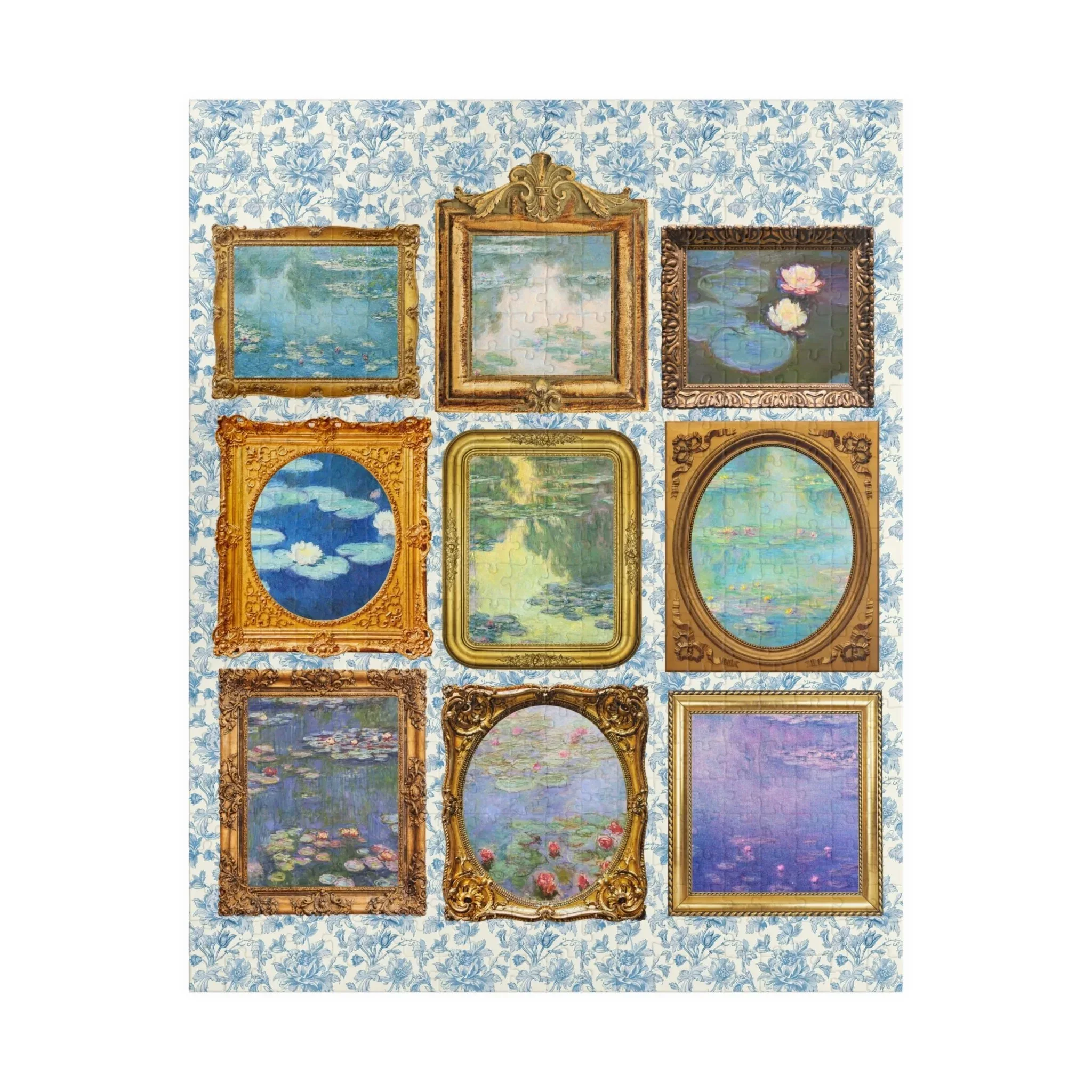 Claude Monet Water Lilies Art History Puzzle - Image 3
