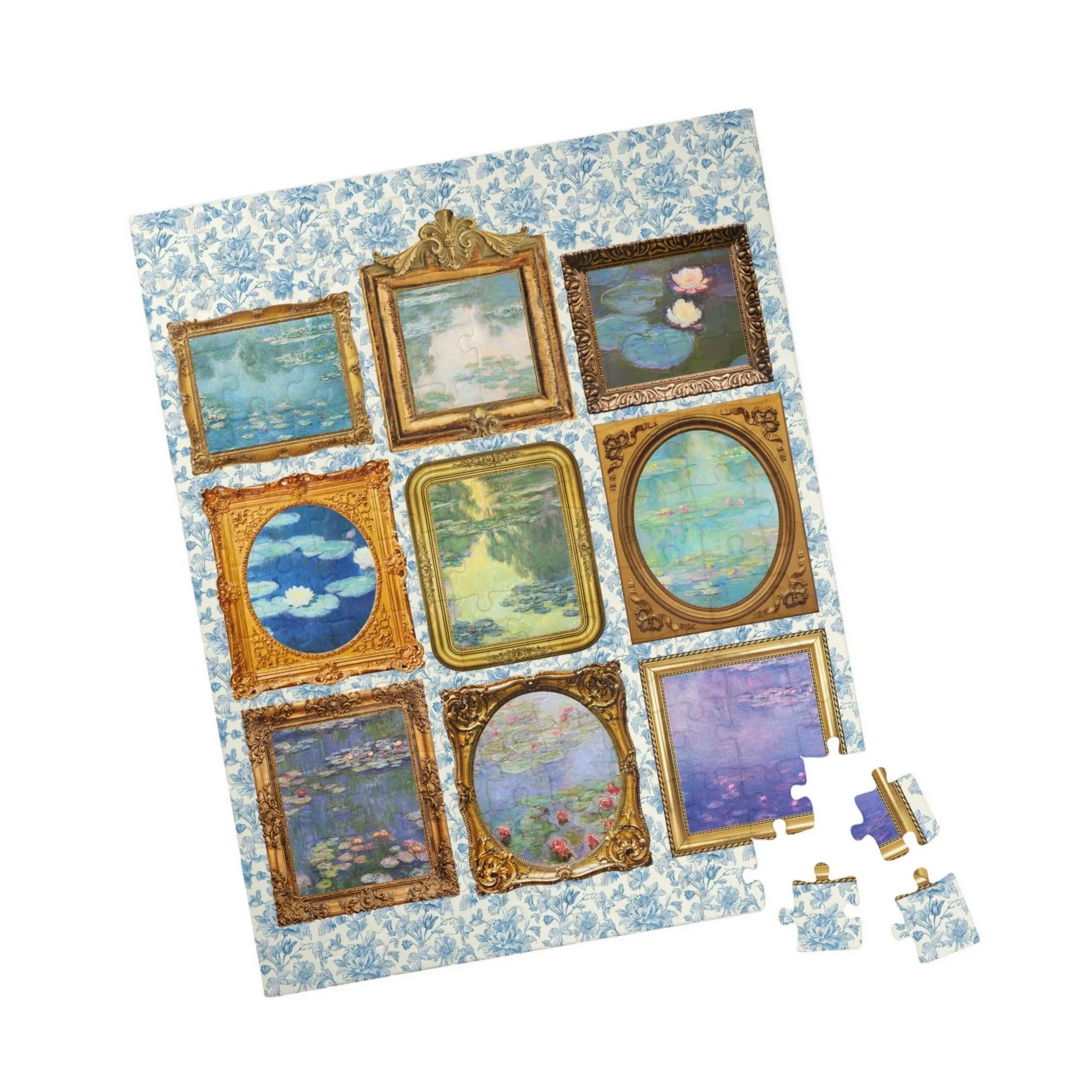 Claude Monet Water Lilies Art History Puzzle - Image 5