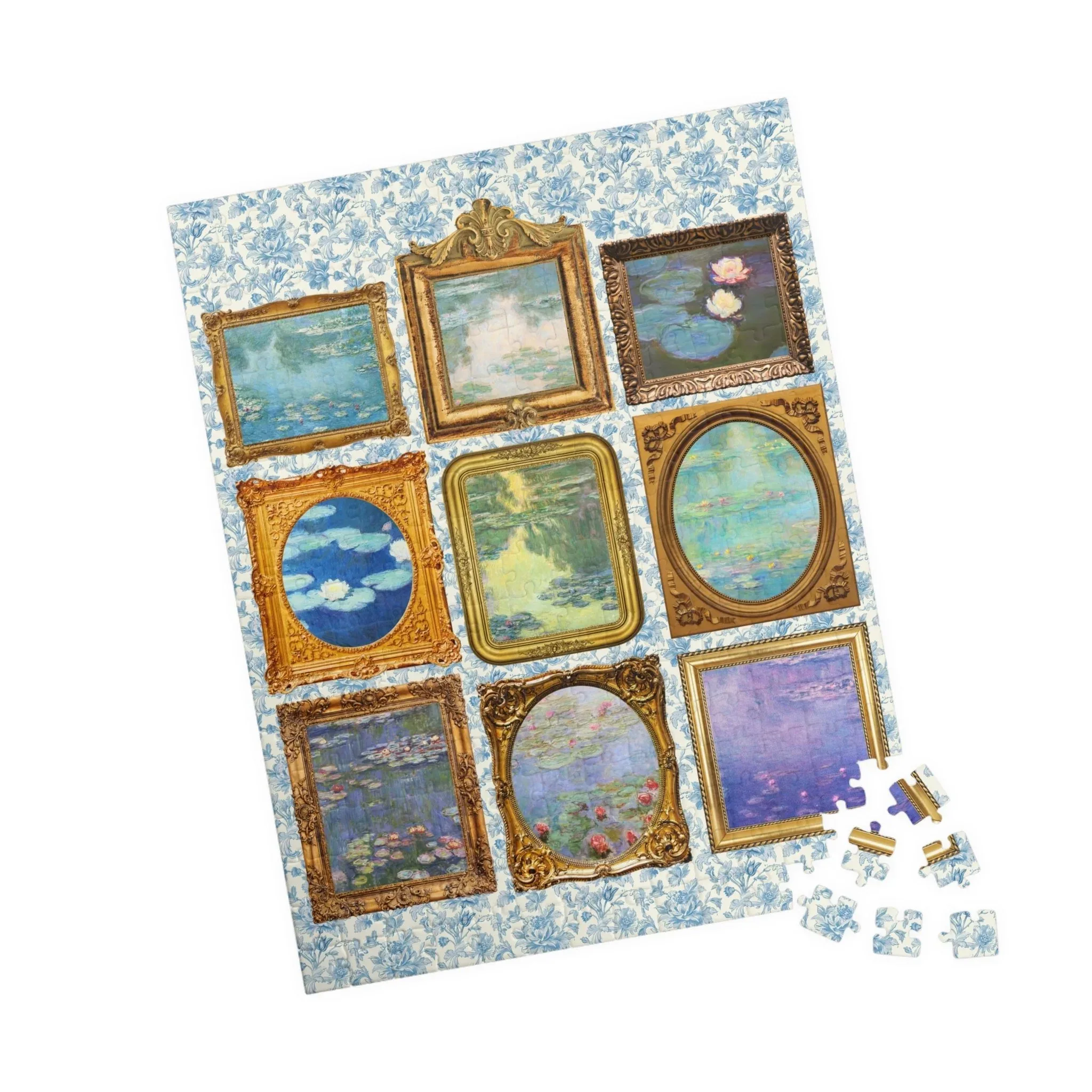 Claude Monet Water Lilies Art History Puzzle - Image 8