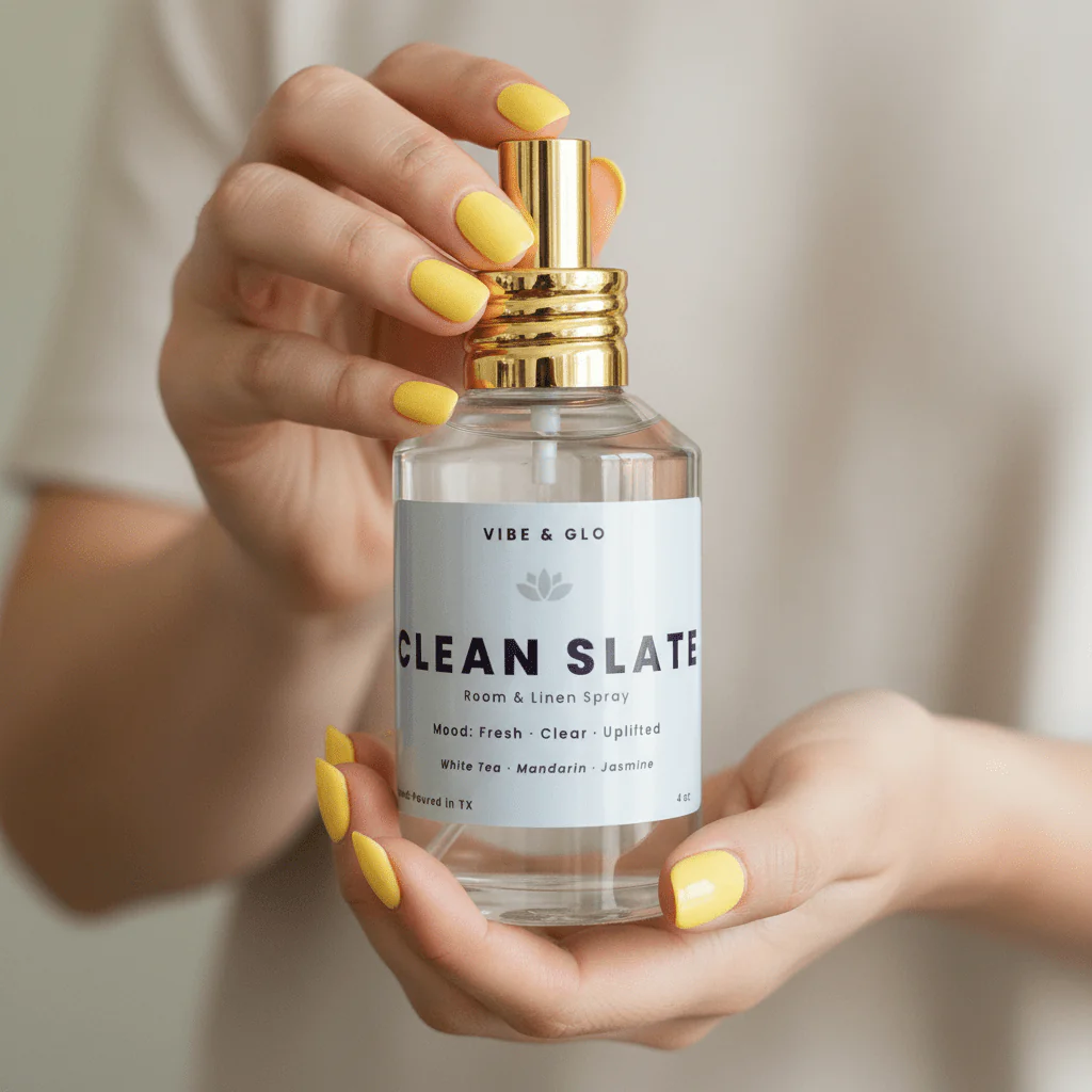 Clean Slate – White Tea & Jasmine Room Spray - Image 2