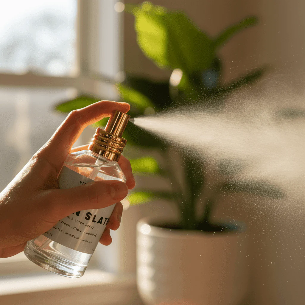Clean Slate – White Tea & Jasmine Room Spray - Image 4
