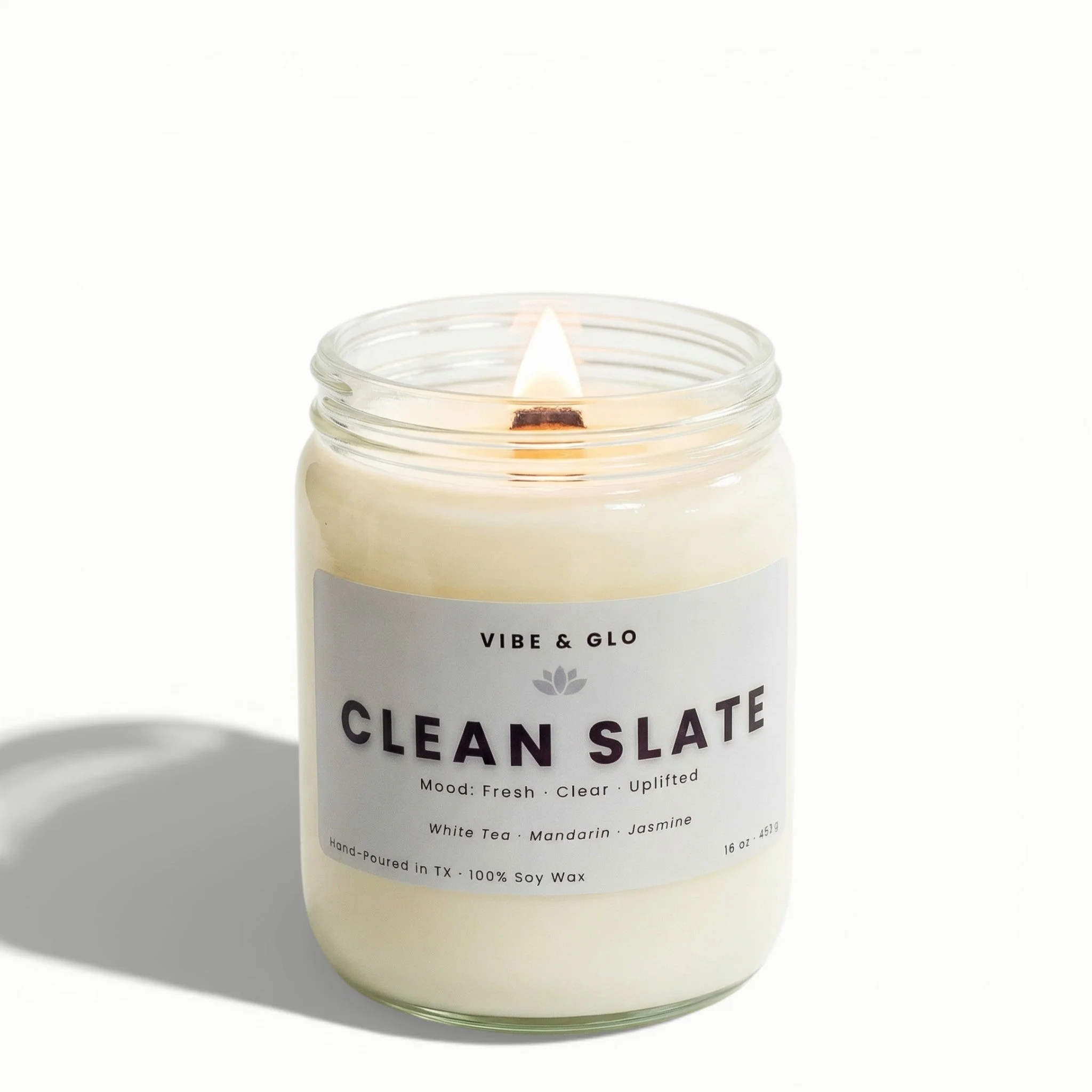 Clean Slate – White Tea & Jasmine Soy Candle - Image 10