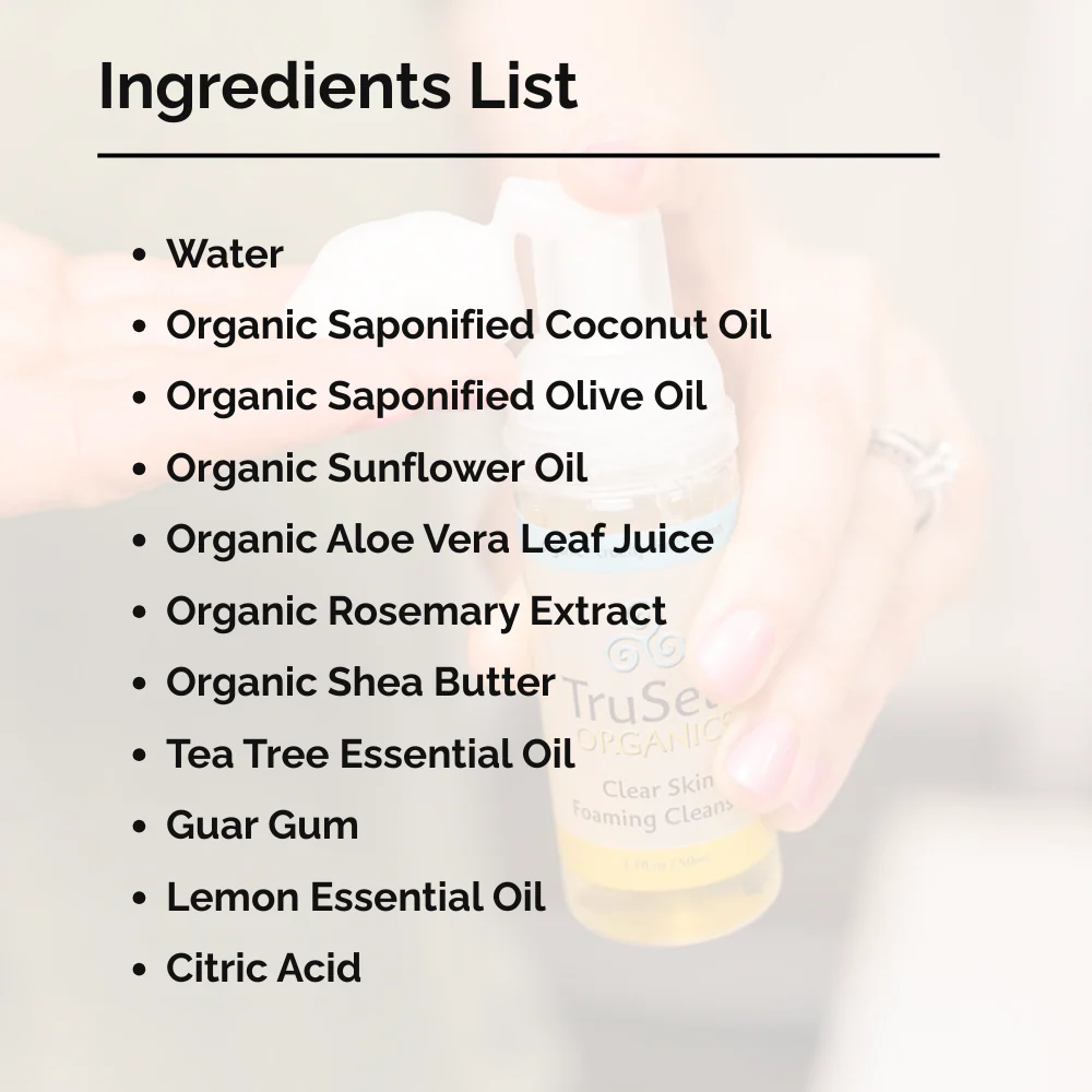 Clear Skin Foaming Cleanser - Image 3