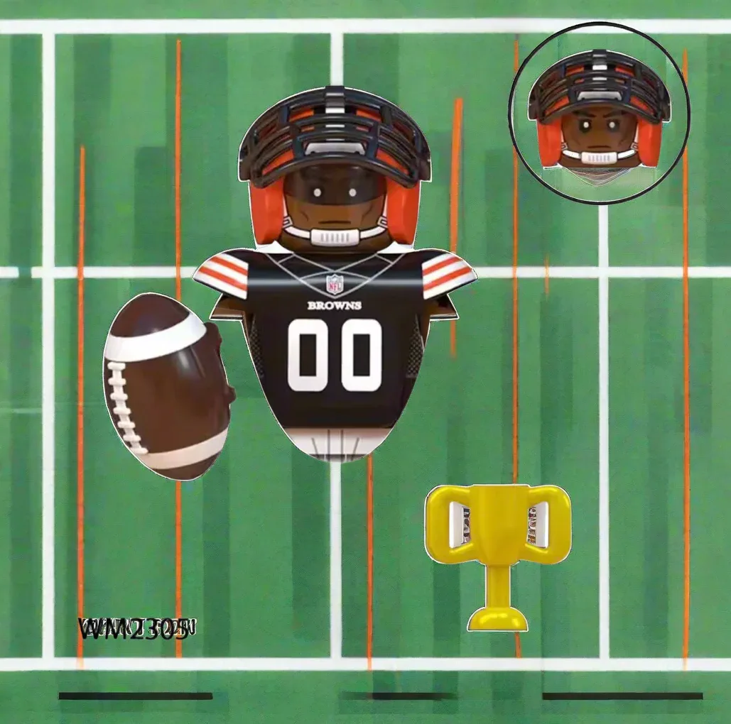 Cleveland Browns Team Minifigure - Image 2