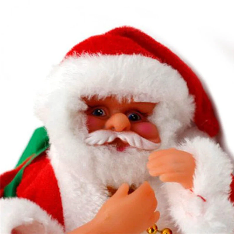 Climbing Ladder Electric Santa Claus Climbing Red Ladder Doll Toy - Image 2