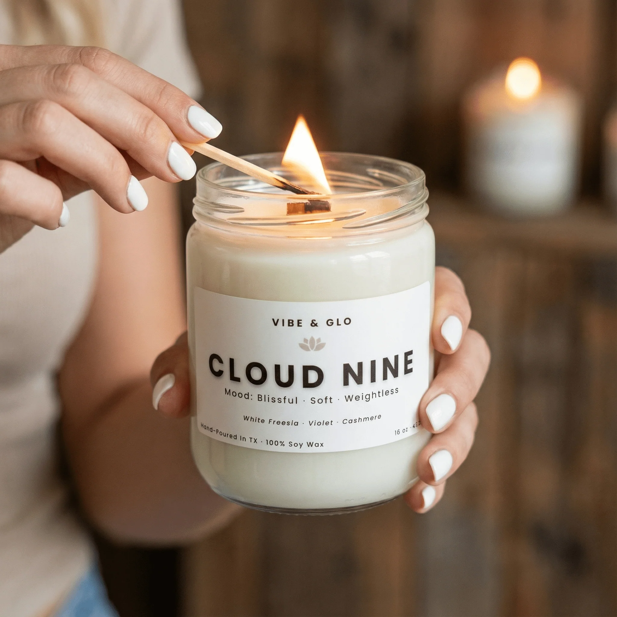 Cloud Nine – Cashmere Soy Candle - Image 4