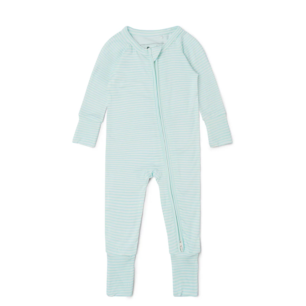 Cloud Stripe Bamboo Sleeper - Image 2