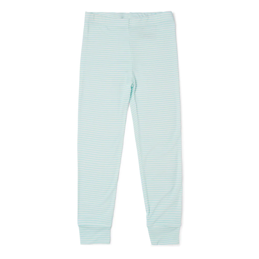 Cloud Stripe Bamboo Toddler Pajama Set - Image 3