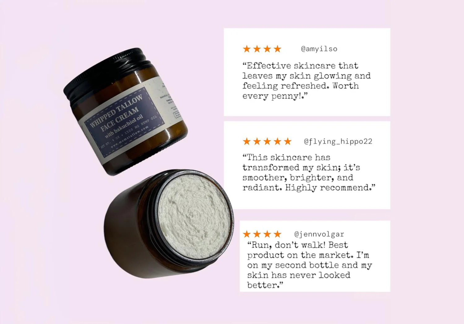 Cloud Whipped Tallow Face Cream (NEW) - Image 2