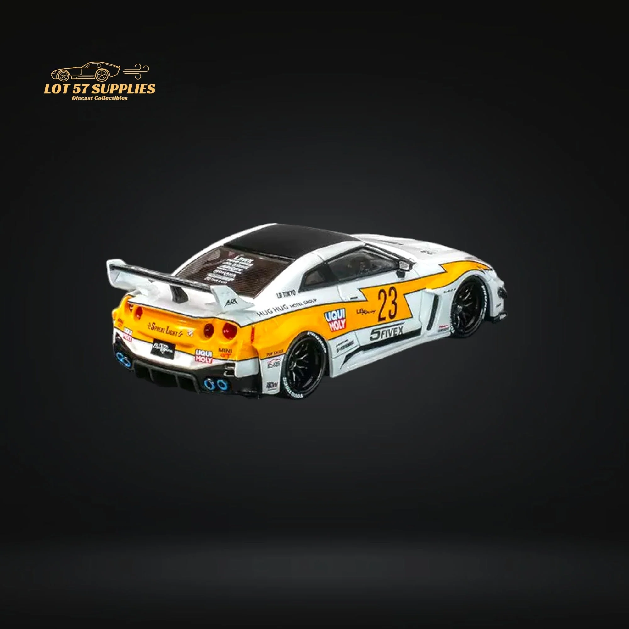 CM Model Nissan Skyline GT-R R35RR LBWK Silhouette 1:64 - Image 4