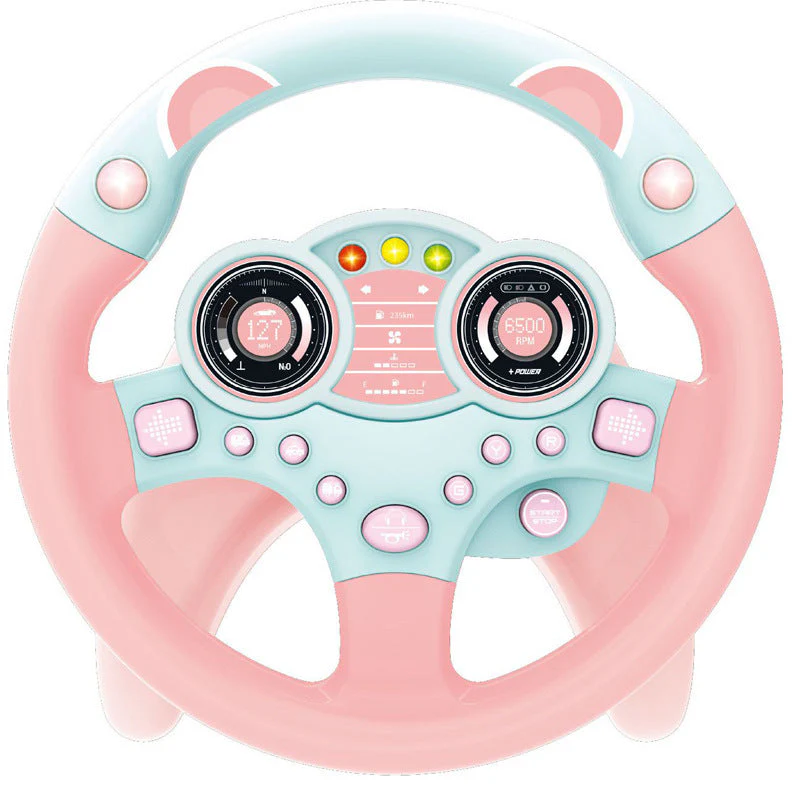 Co-pilot simulation steering wheel puzzle simulation toy - Image 7
