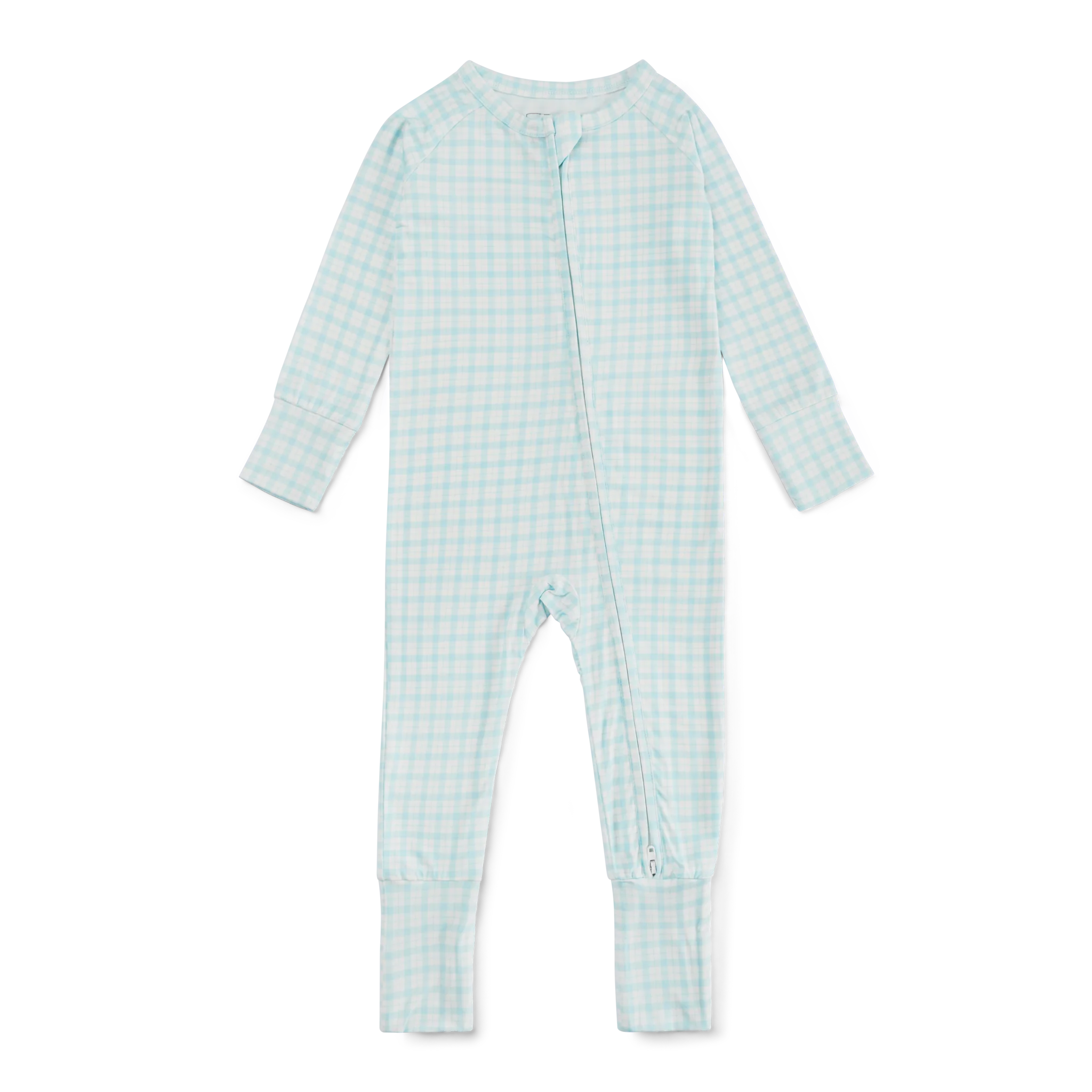 Coastal Check Bamboo Sleeper - Image 2