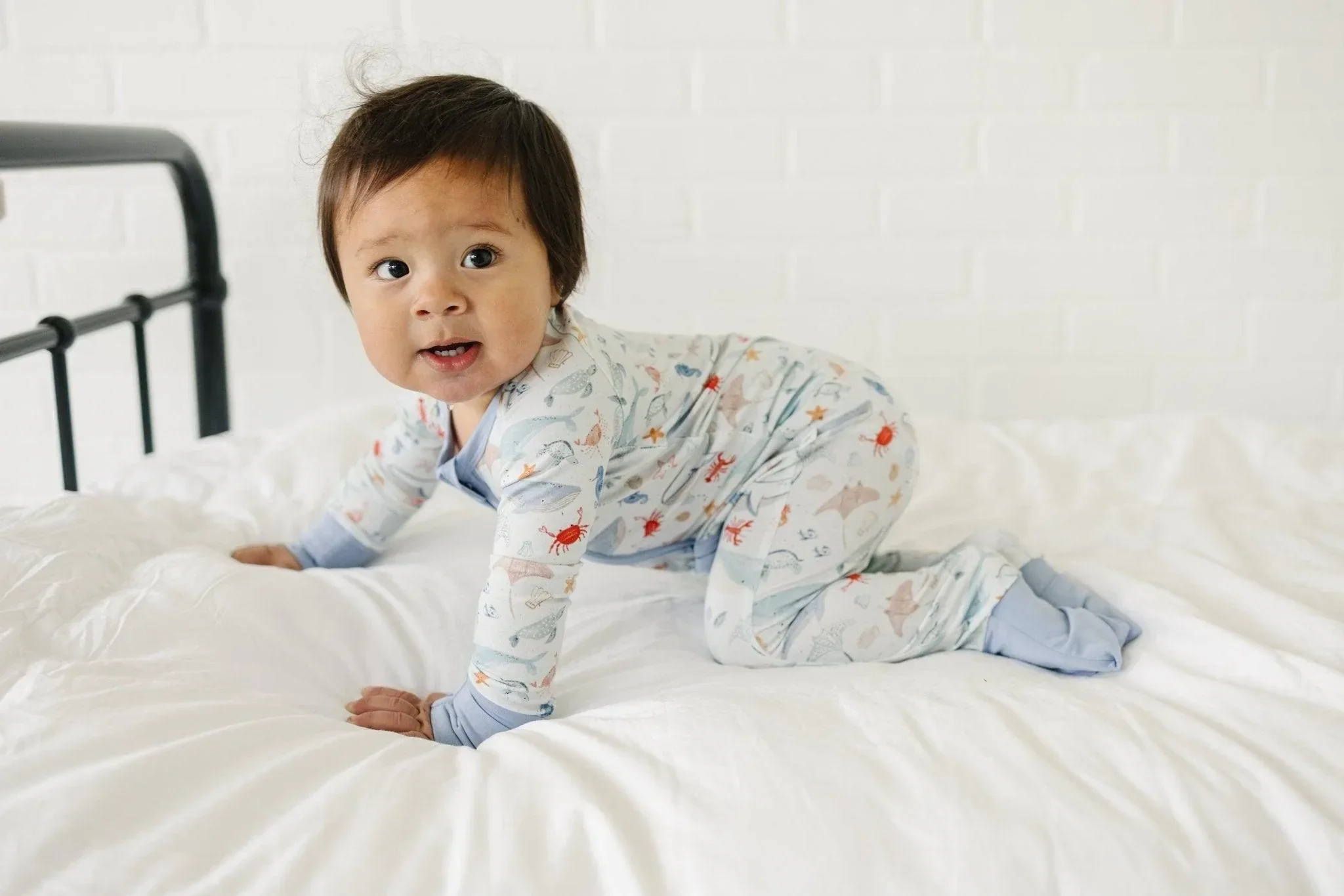 Coastal Cutie Modal Zippy Romper - Image 10
