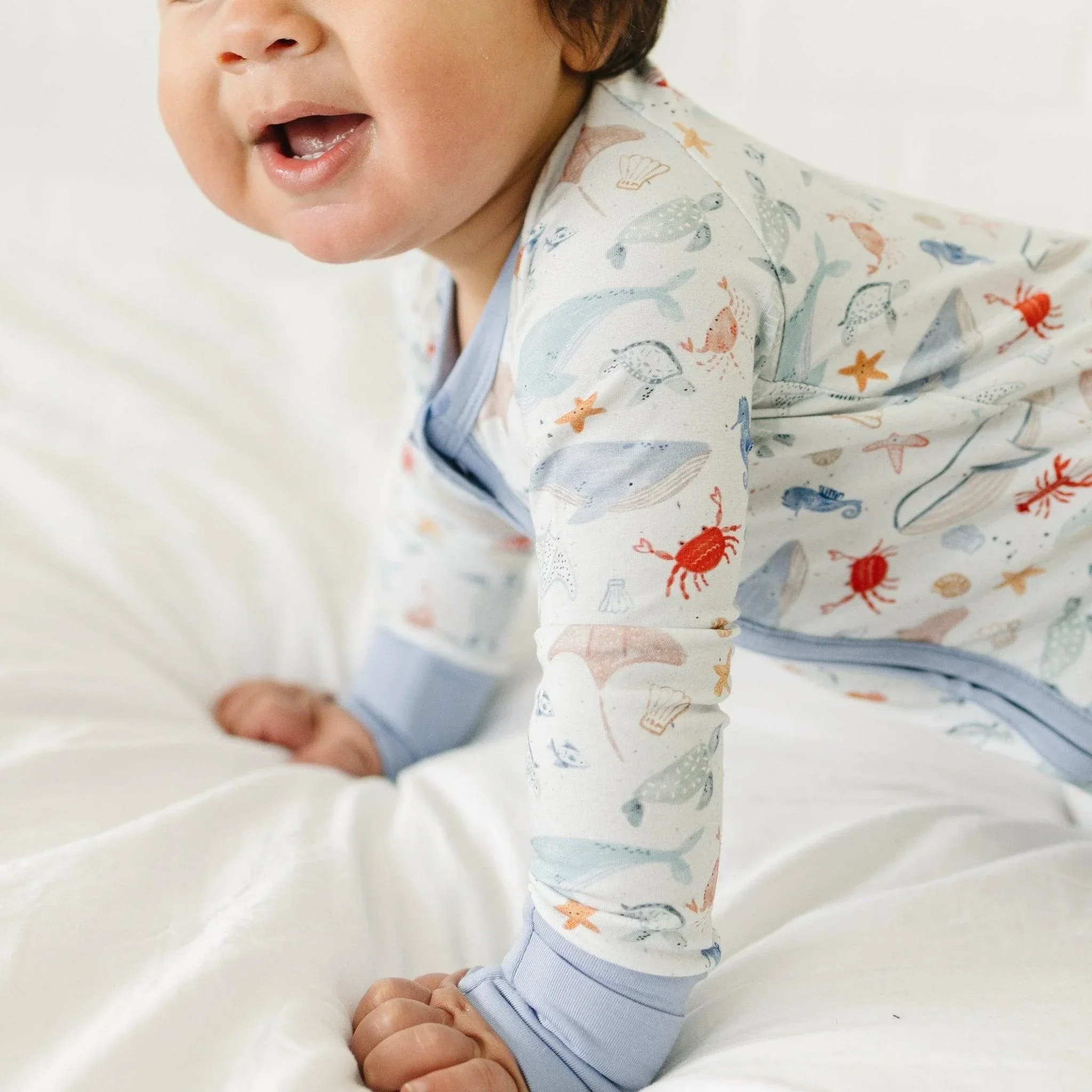 Coastal Cutie Modal Zippy Romper - Image 2