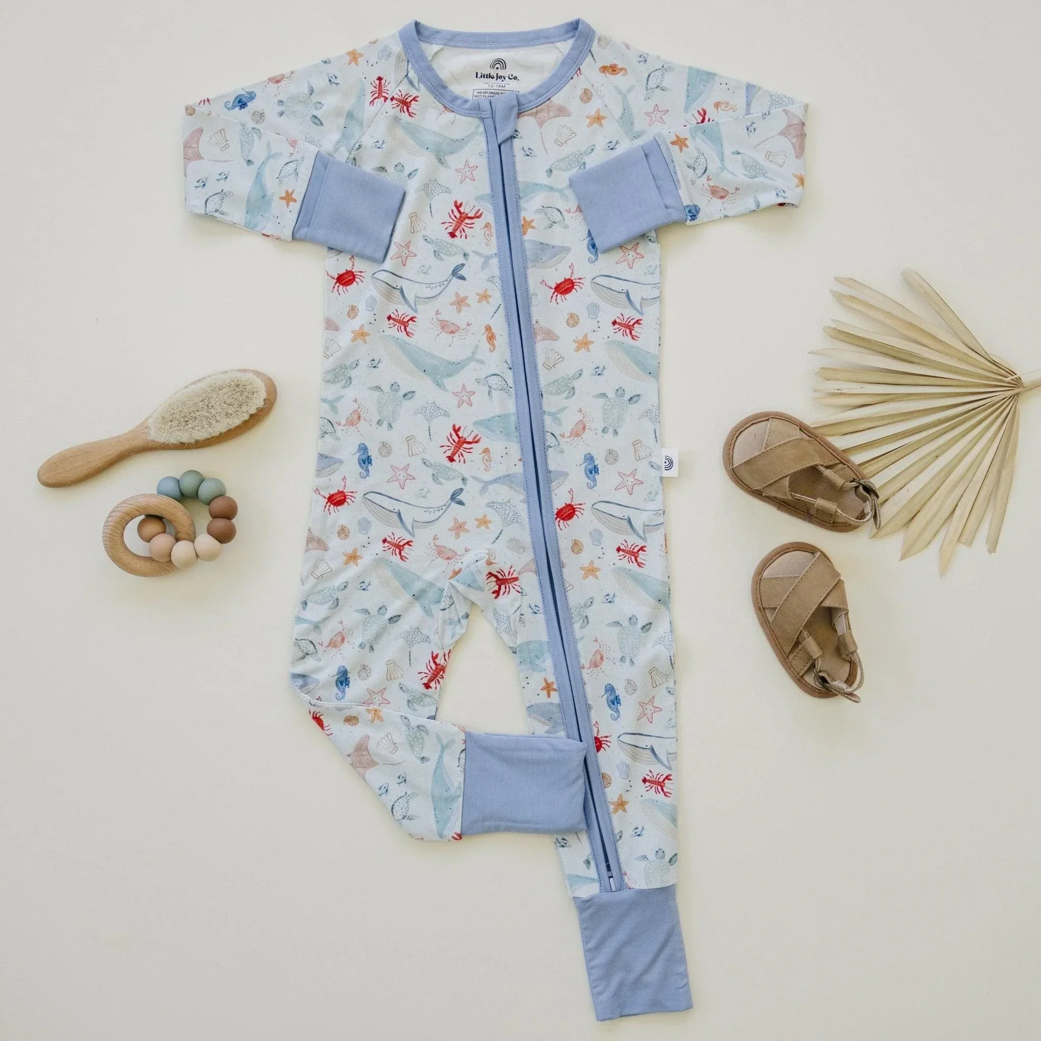 Coastal Cutie Modal Zippy Romper - Image 4
