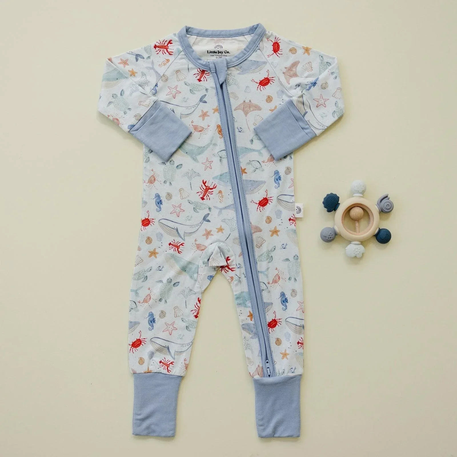 Coastal Cutie Modal Zippy Romper - Image 6