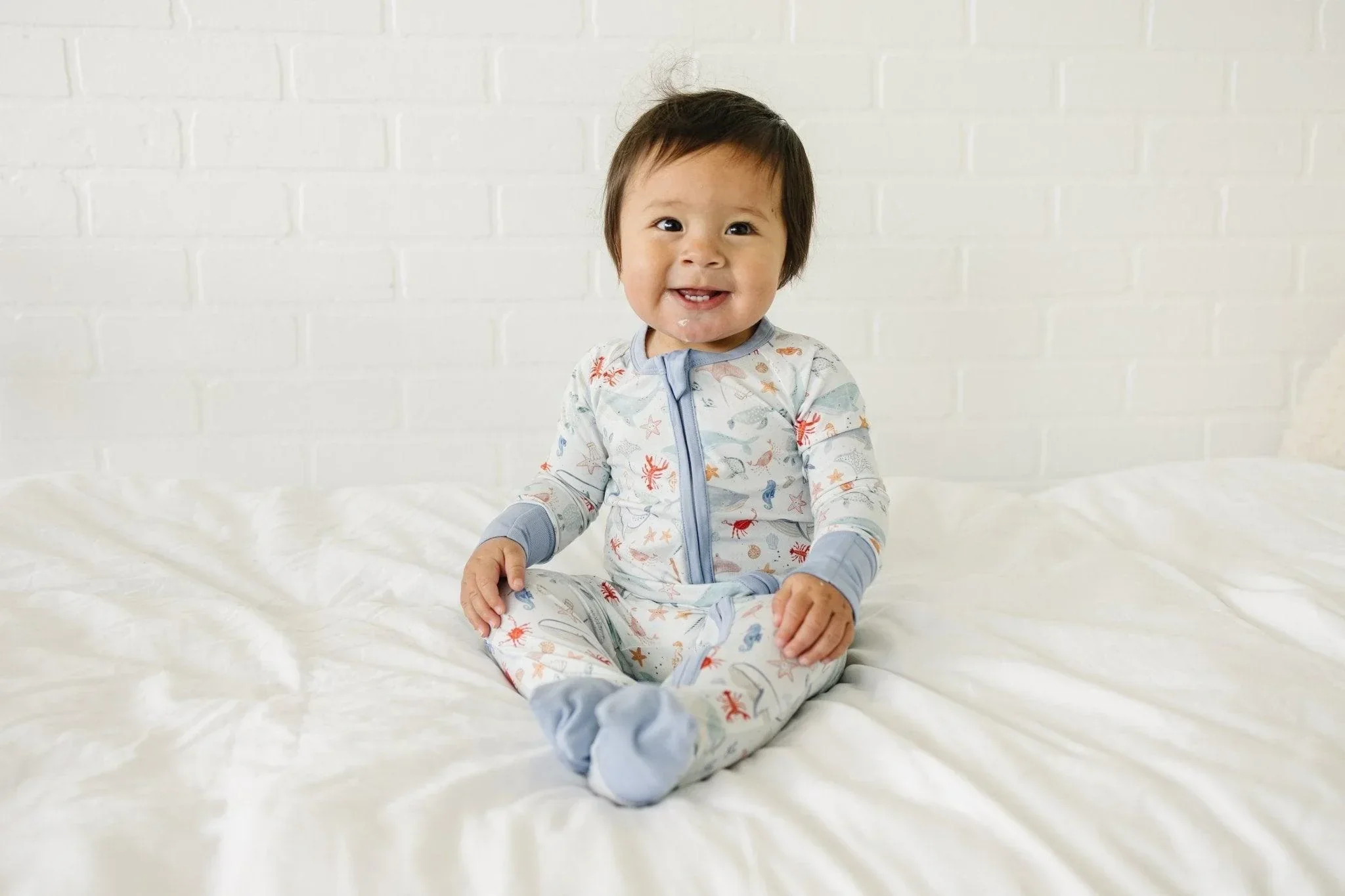 Coastal Cutie Modal Zippy Romper - Image 9