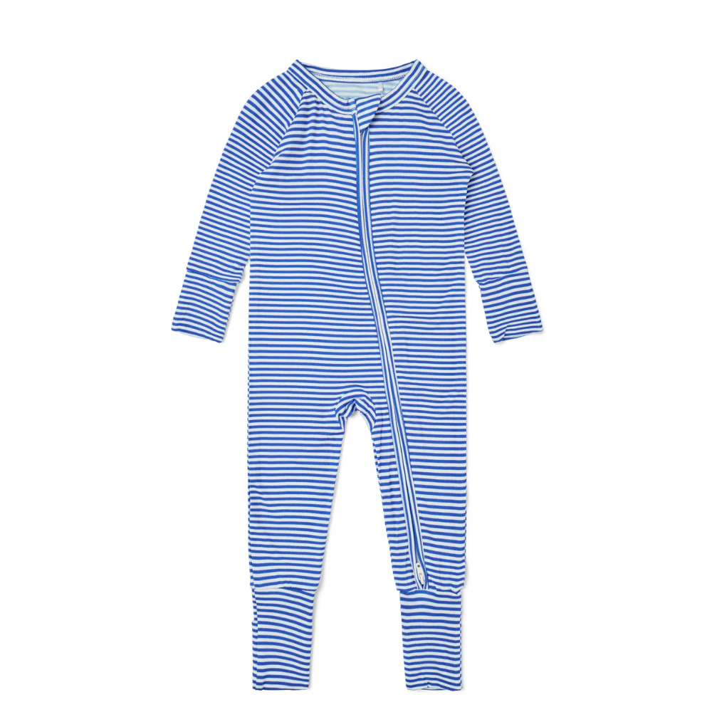Cobalt Stripe Bamboo Sleeper - Image 2