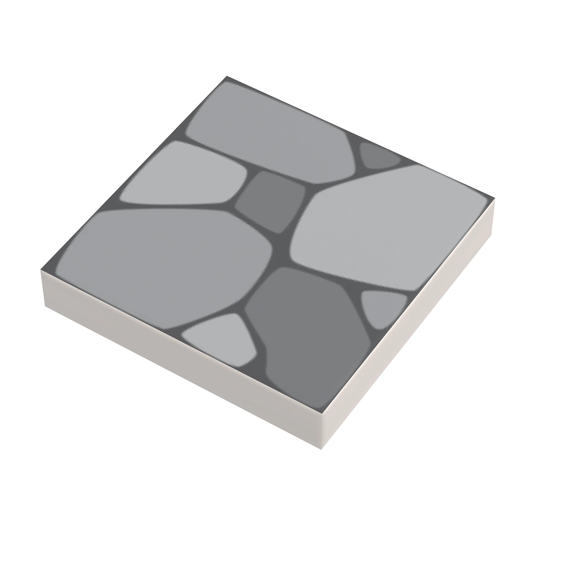 Cobblestone Tile Part Pack (20 Tiles) made with LEGO parts - B3 Customs - Image 2