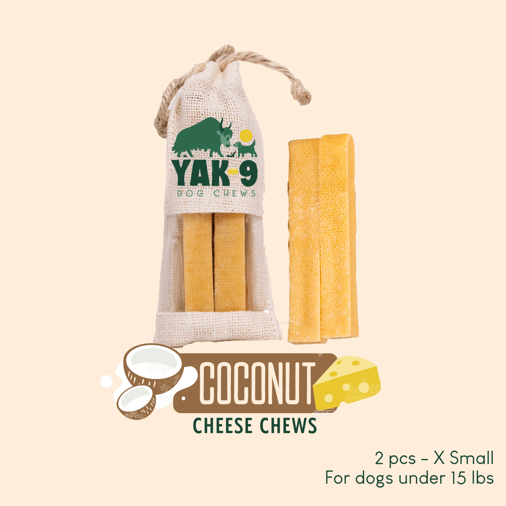 Coconut Cheese Chews for Dogs - Image 29