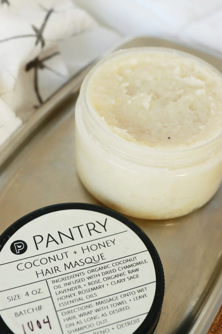 Coconut + Honey Hair Masque | Leave-In Hair Masque - Image 2