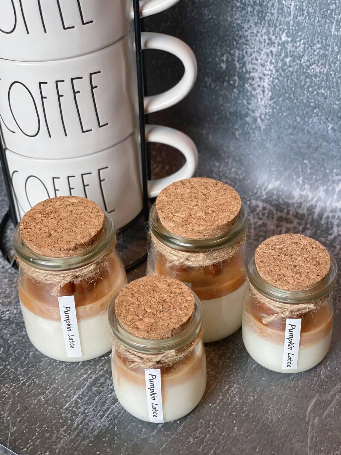 Coffee Candle in Glass Jar - Image 3