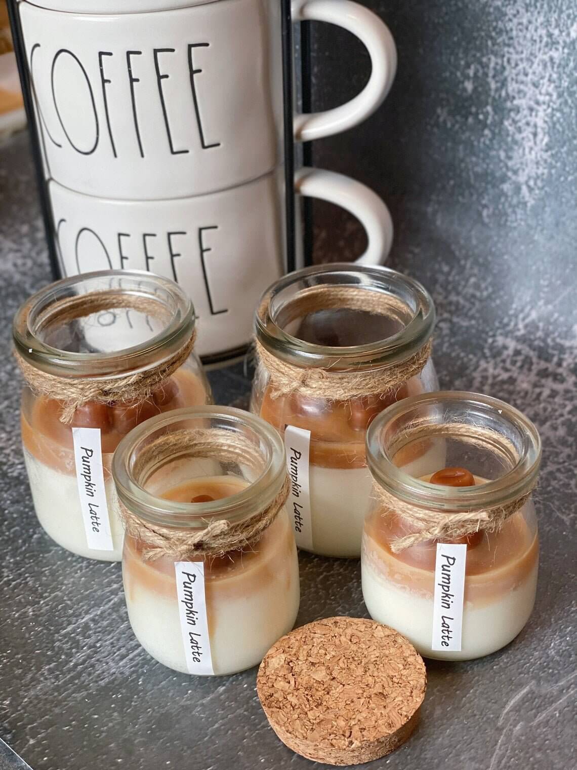 Coffee Candle in Glass Jar - Image 4