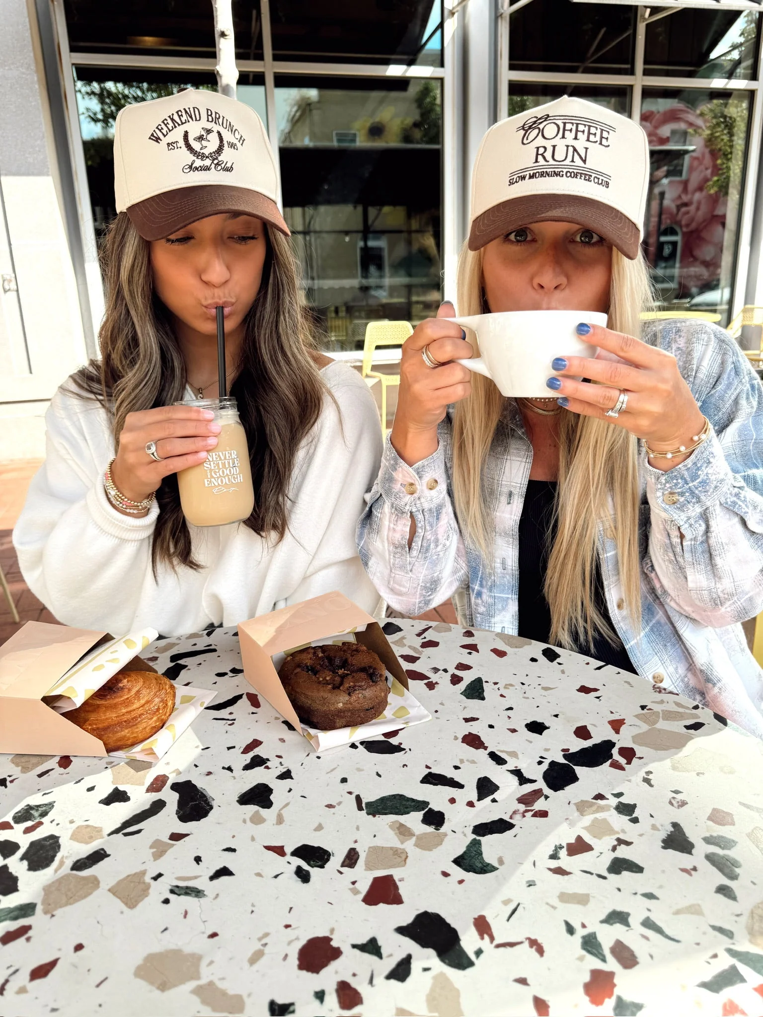Coffee Run - Brown Vintage Trucker Hat - Image 6