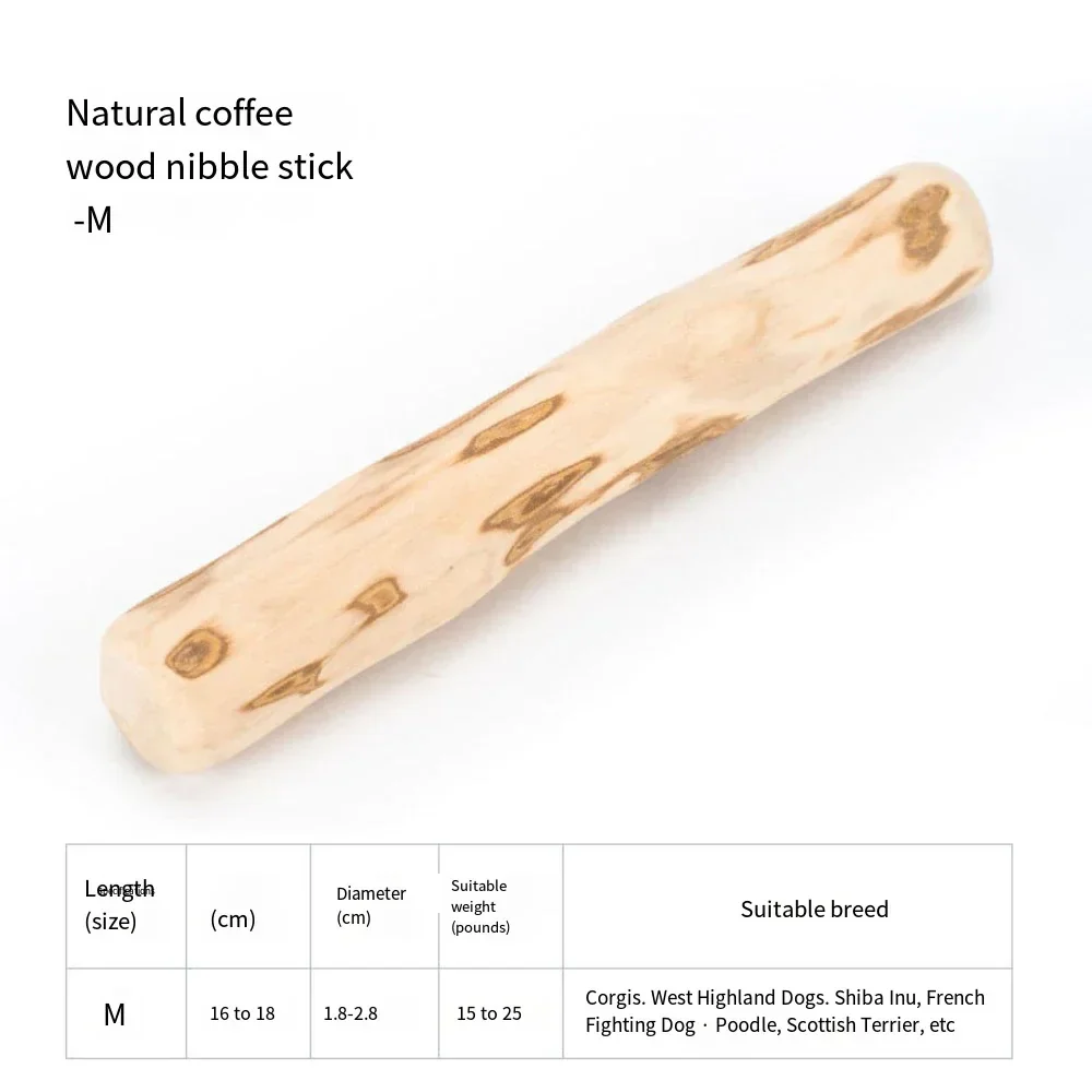 Coffee Wooden Dog Chew Stick – Tooth Pressure Relief Toy - Image 7