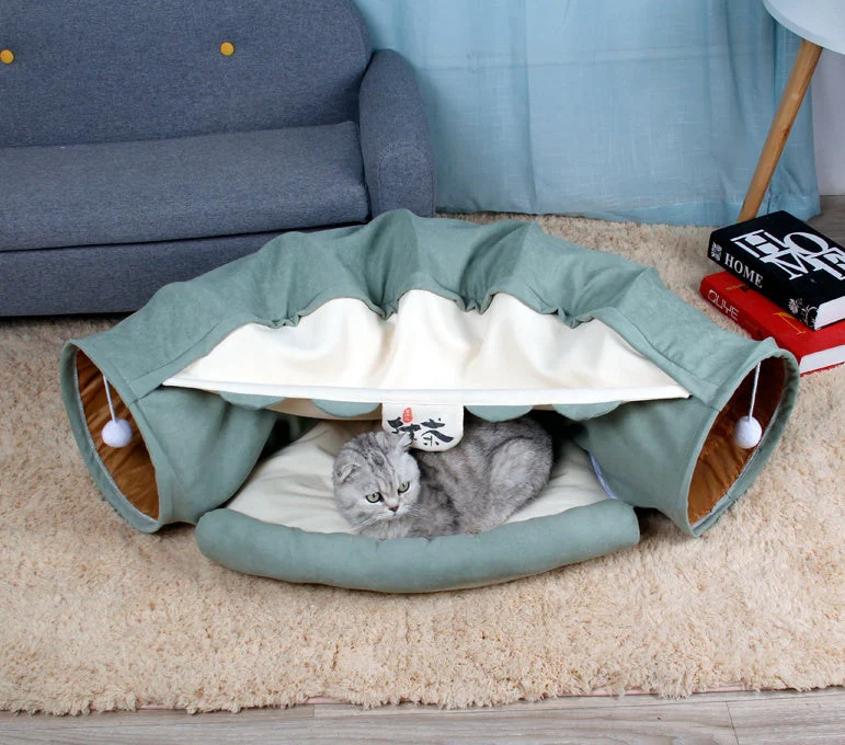 Collapsible Interactive Play Pet Tunnel - Image 7