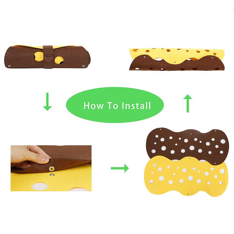 Collapsible Splicing Cat Tunnel Toy - Image 2