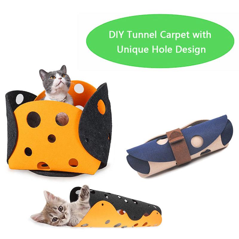 Collapsible Splicing Cat Tunnel Toy - Image 3