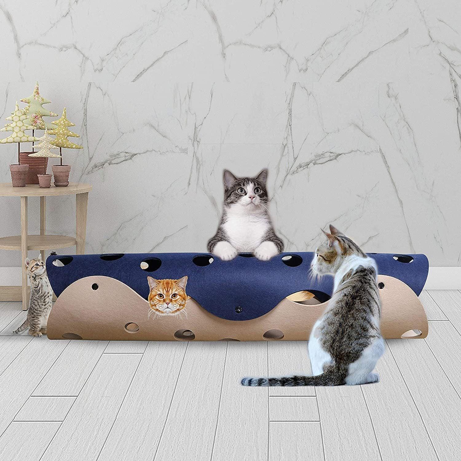 Collapsible Splicing Cat Tunnel Toy - Image 5