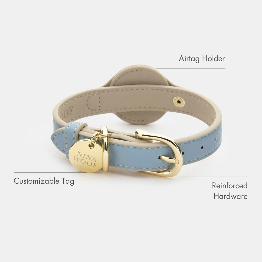 Collar - Air Tag Enabled - Vegan Leather - Cupertino - Image 16