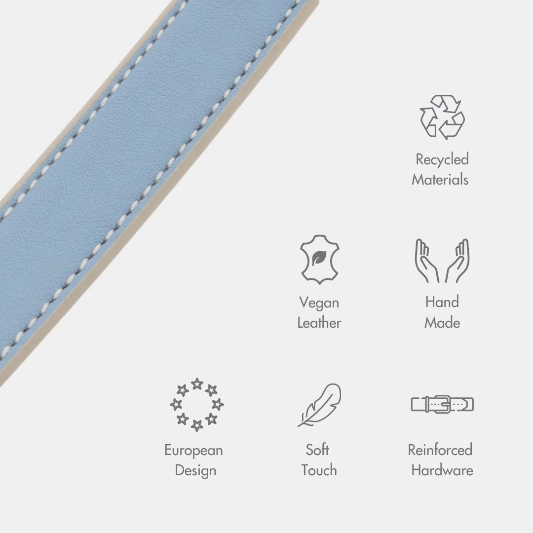 Collar - Air Tag Enabled - Vegan Leather - Cupertino - Image 17