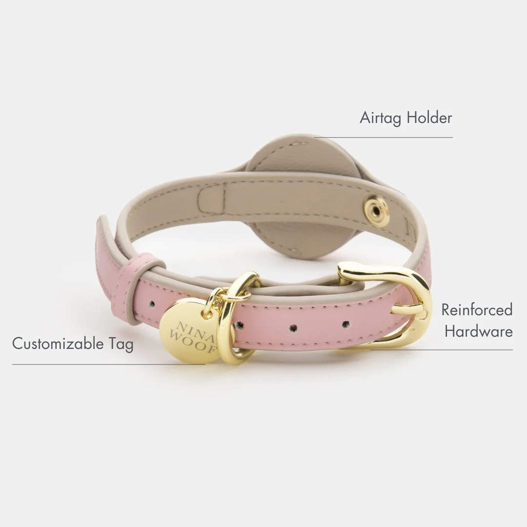 Collar - Air Tag Enabled - Vegan Leather - Cupertino - Image 9