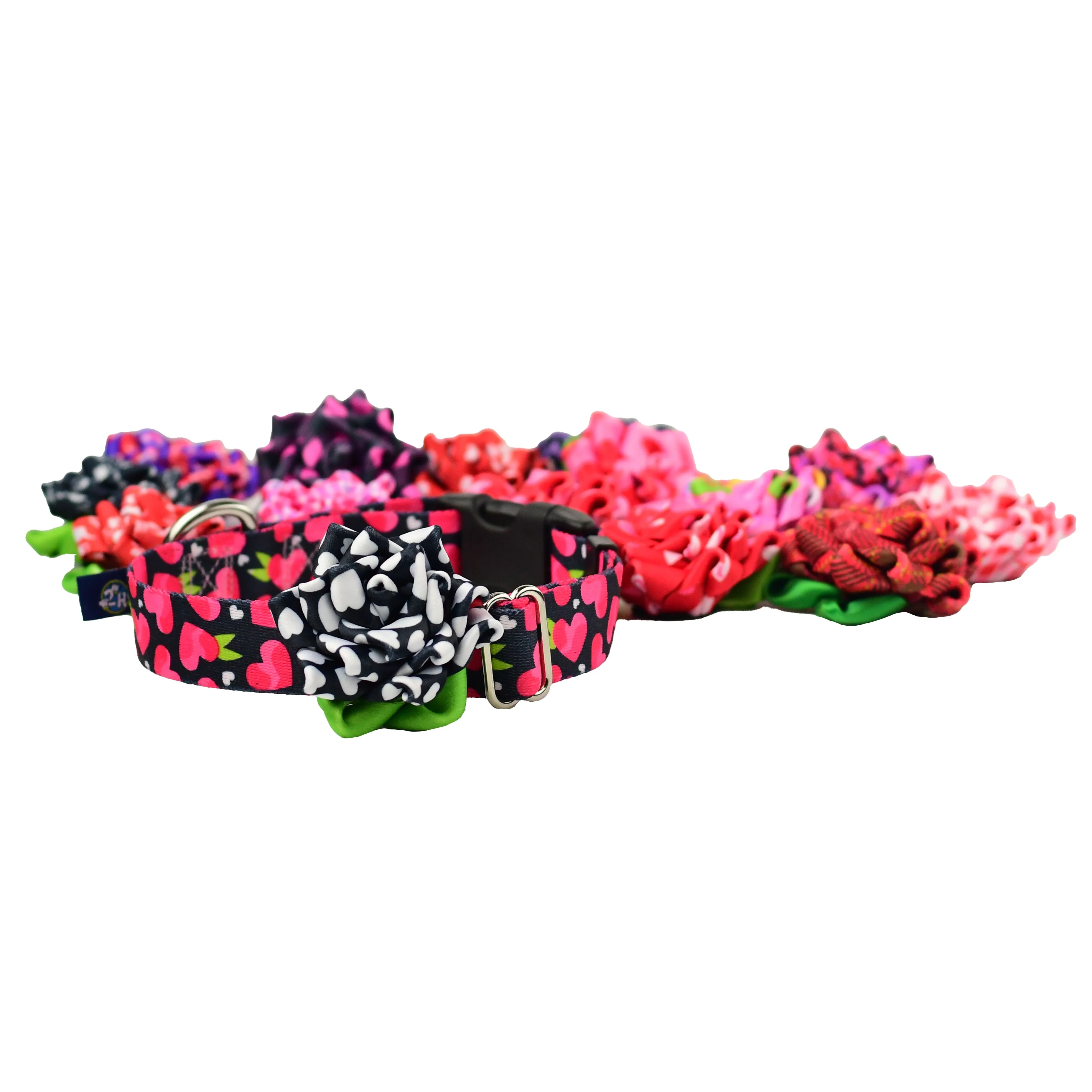 Collar Flower - Black and White Kisses - Image 2