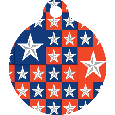 Colonial Stars HD Dog ID Tag - Image 3